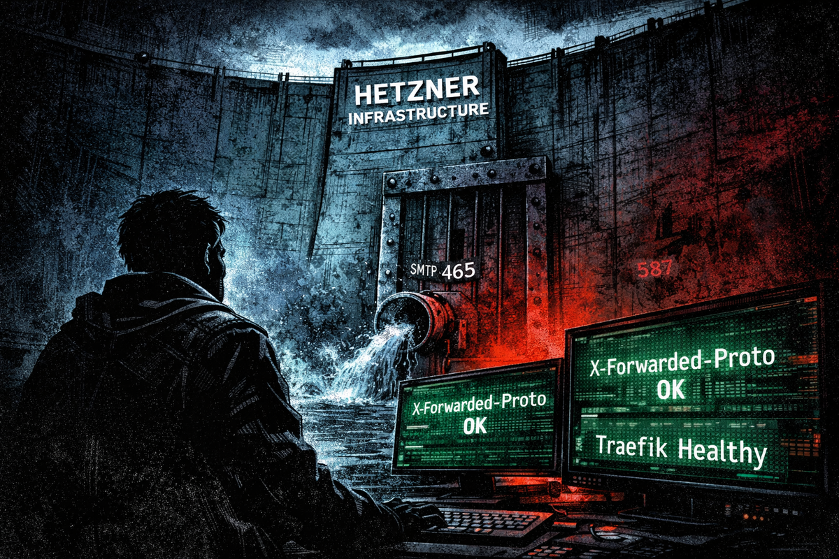 Le mensonge du port 465